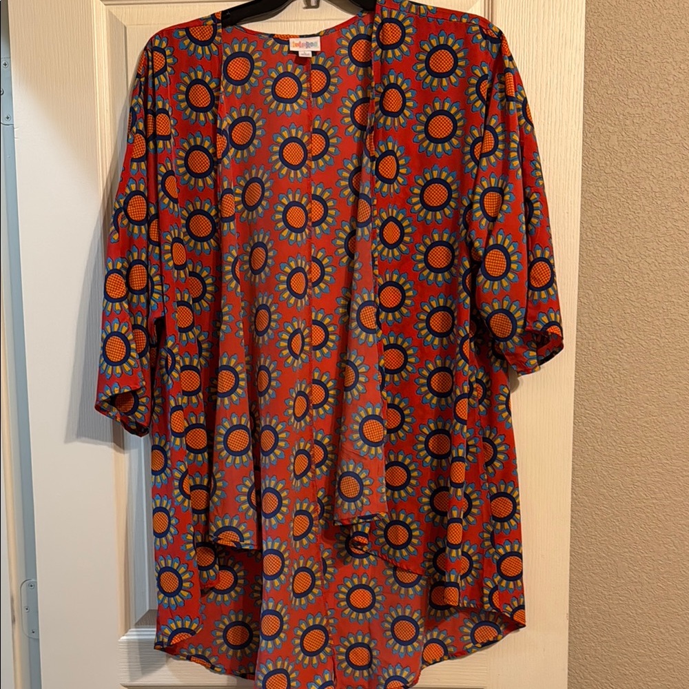 LuLaRoe Bright Floral Kimono